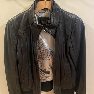 Mackage Aritzia Leather Jacket